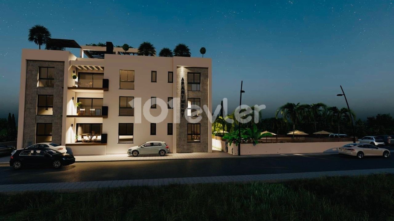 2+1 GARDEN FLOOR APARTMENT IN ALSANCAK, CYPRUS GİRNE, CLOSE TO BANK-FREE INTEREST-FREE DELIVERY