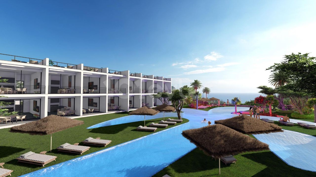 CYPRUS KYRENIA ESENTEPE SEA VIEW STUDIO FLATS