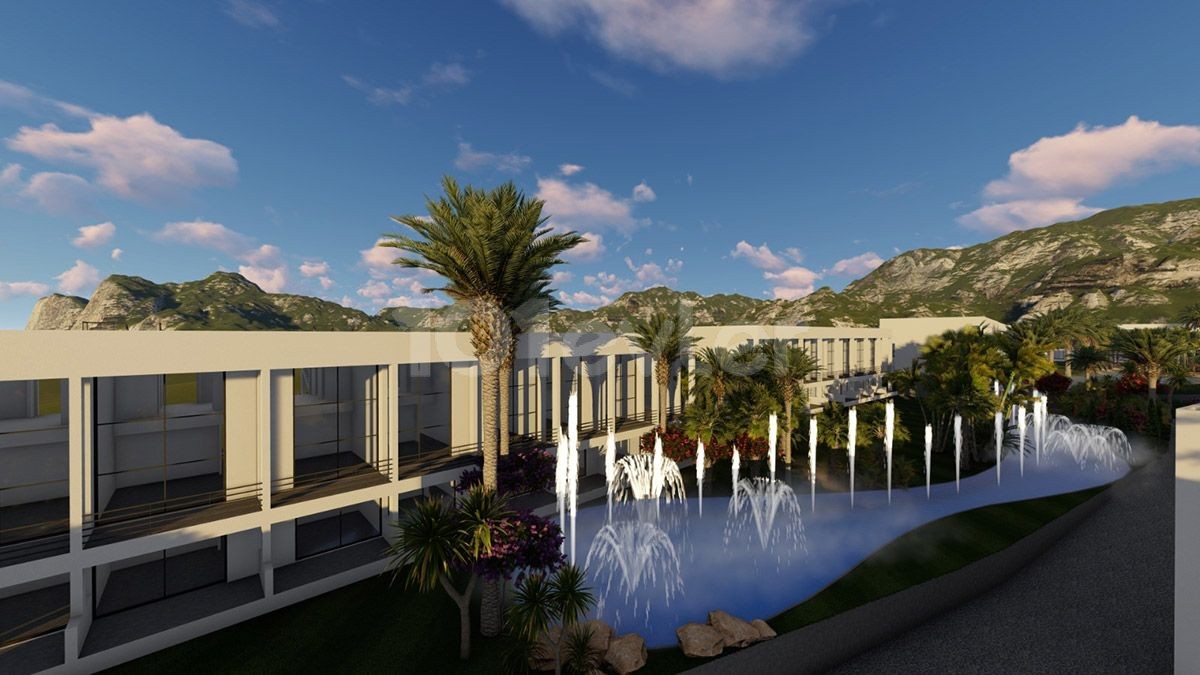 2+1 DUBLEX-PENTHOUSE-WOHNUNG IN ZYPERN, KYRENIA, ESENTEPE, fußläufig zum Meer