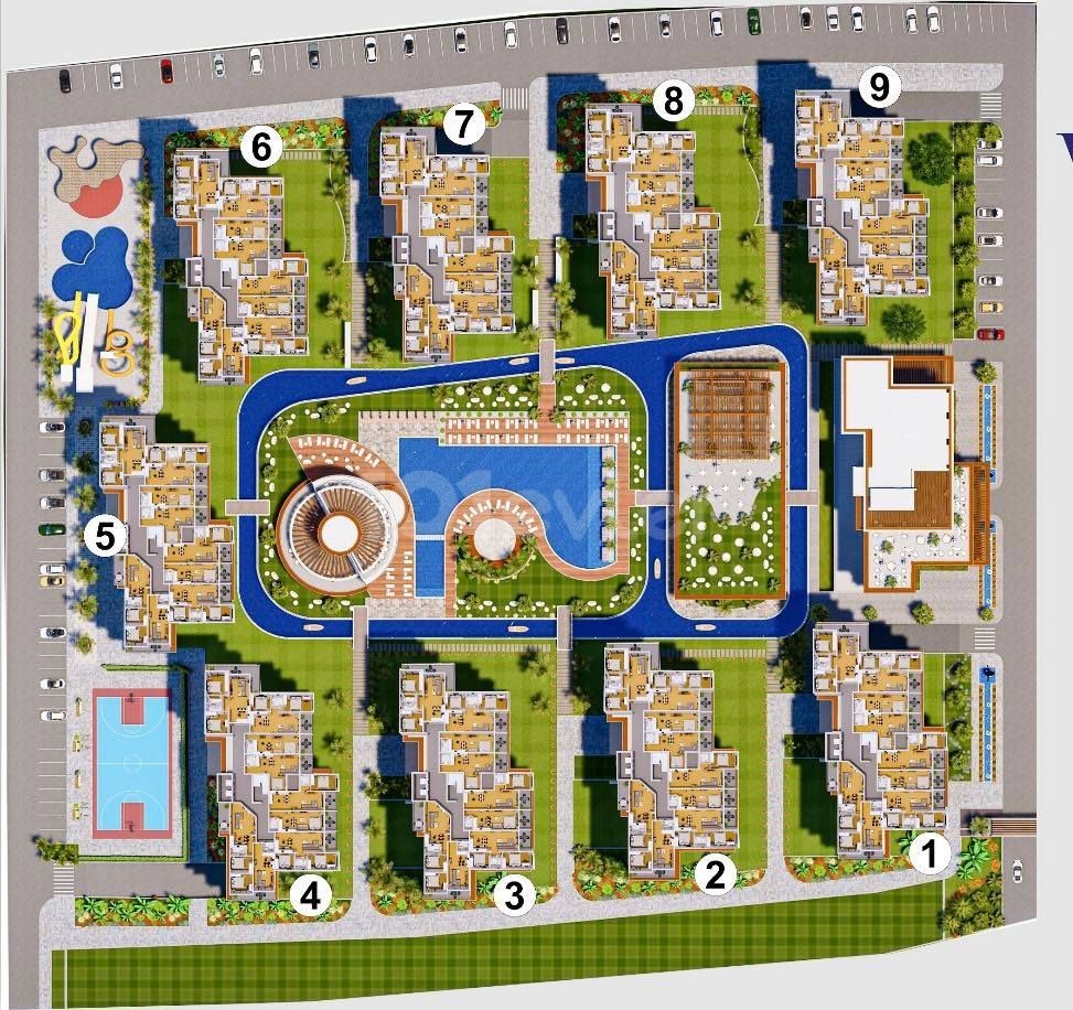 Ein herrliches Leben mit Mietgarantie beginnt auf Zypern. Iskele Long Beach 1+1 Wohnungen zum Verkauf