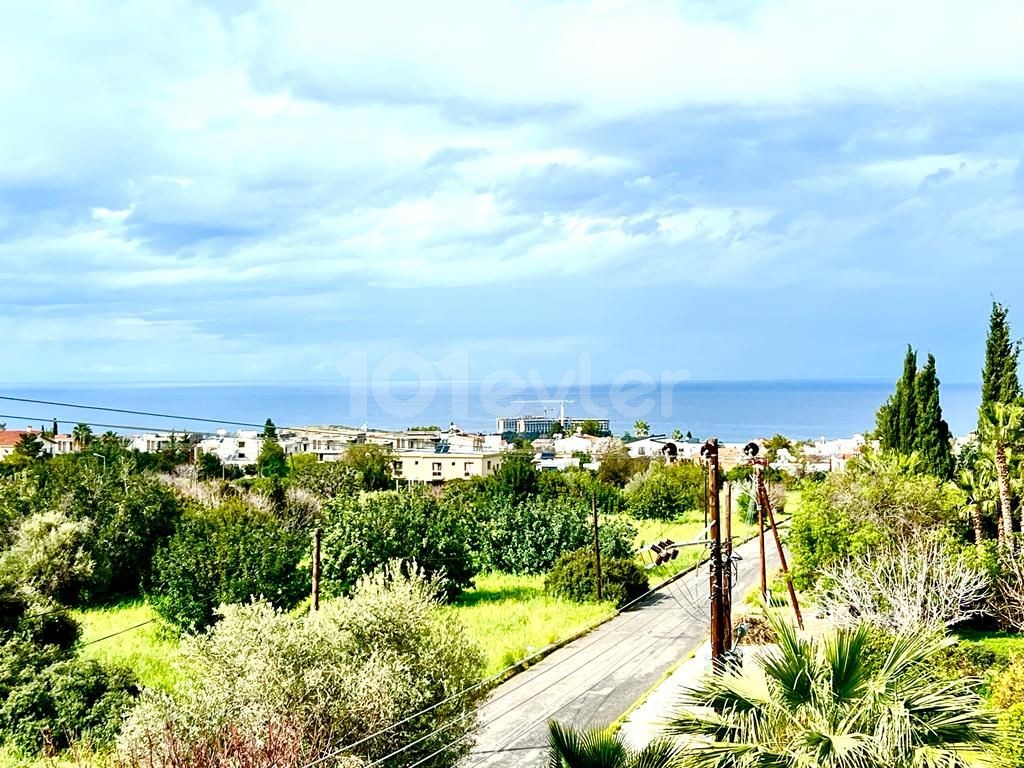 4+1 Pool Villa with Sea and Mountain views for sale in Catalkoy, Kyrenia. 