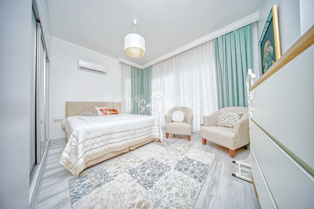 3+1 Luxus-Villa zur Miete in Karaoglan Region von Kyrenia