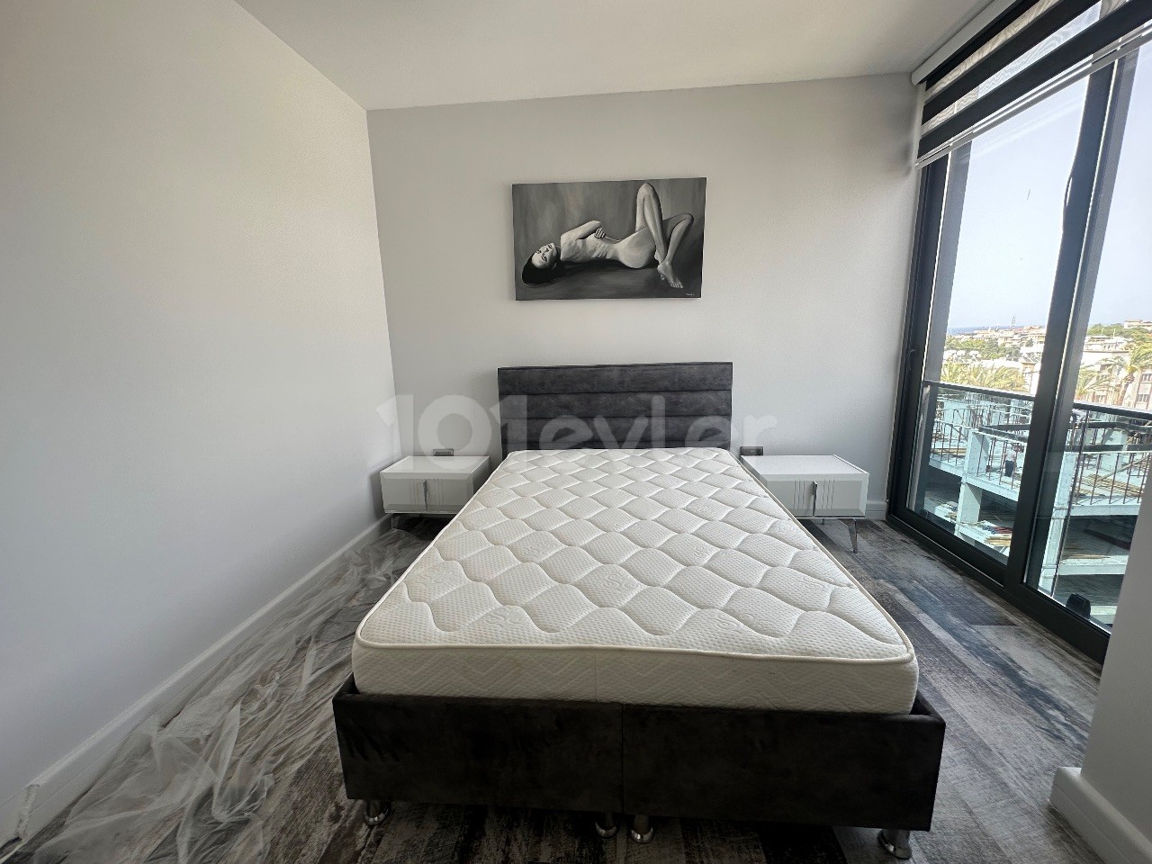 3+1 fully furnished penthouse for rent in Kyrenia Center