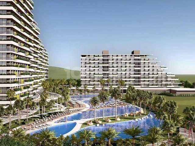 Kıbrıs İskele Long Beach Bölgesinde Yatırım Fırsatı..Grand Sapphire Projesinde Satılık 1+0 Daire