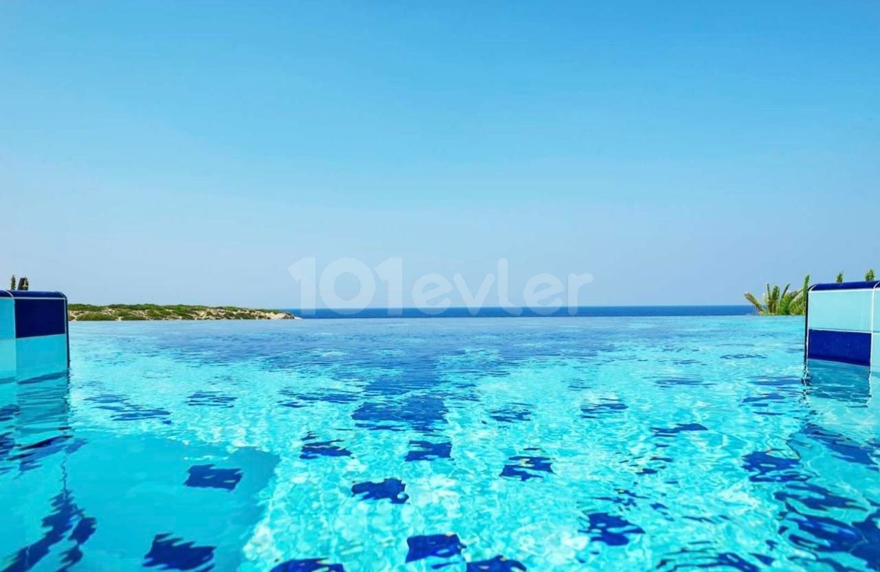 Eine Gelegenheit, die Sie sich nicht entgehen lassen sollten, Zypern, Kyrenia, Esentepe, bezugsfertige, möblierte, einstöckige Villa am Meer mit privatem Pool
