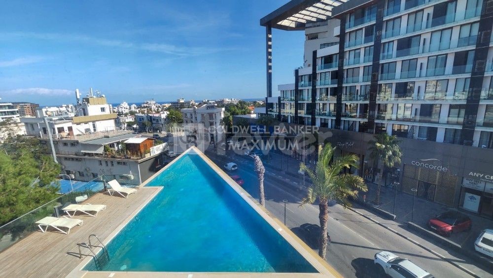 Luxuriöse 1+1-Wohnung zum Verkauf im Zentrum von Kyrenia