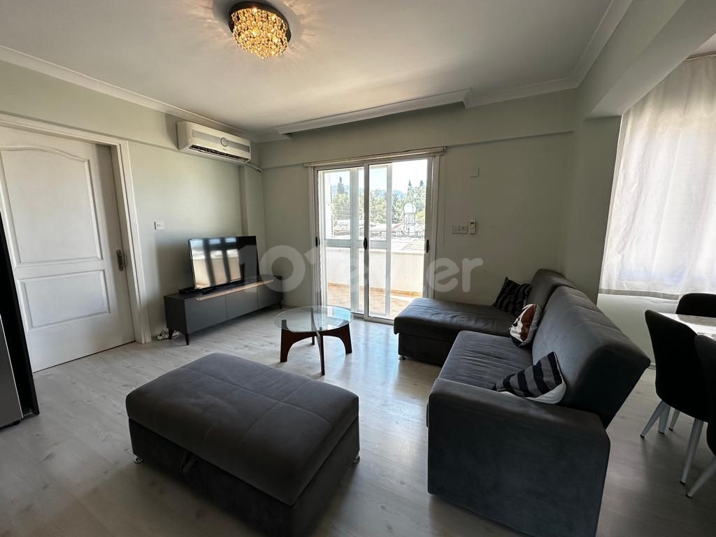 2+1 Furnished Flat for Rent, 5 Minutes Walking Distance to TRNC Kyrenia Central Market