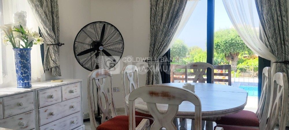 4+1 Villa for Rent with Private Pool and Landscape in Çatalköy, Kyrenia