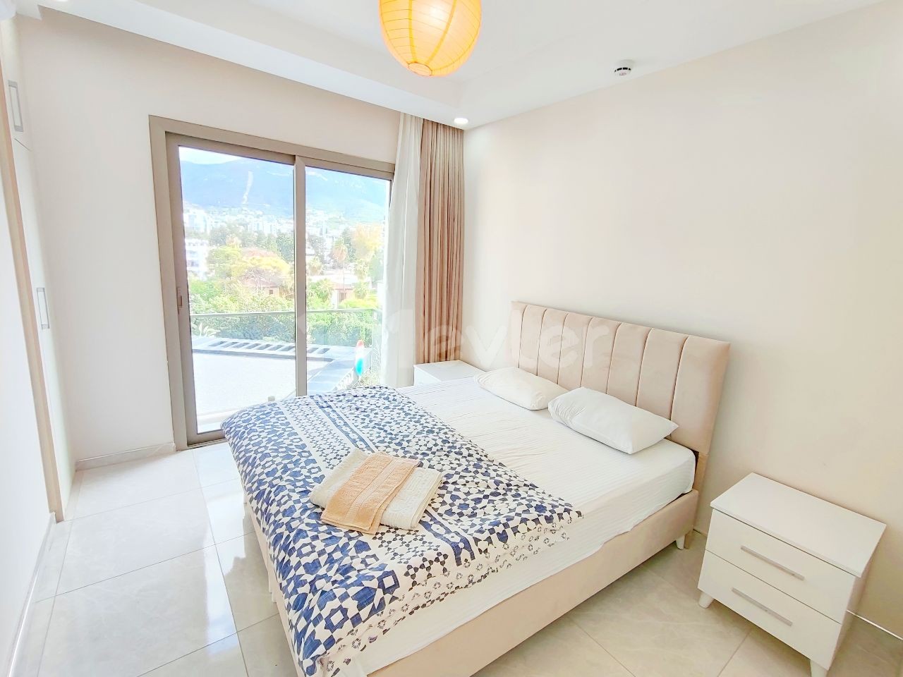 3+1 Luxuswohnung mit Bad zur Miete im Zentrum von Kyrenia
