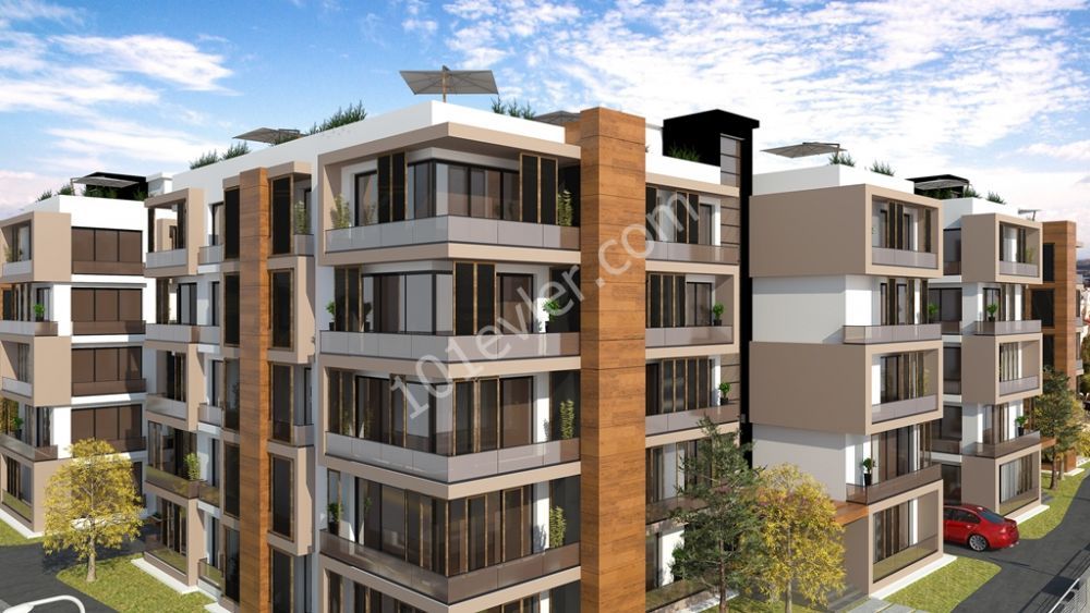 3 Bedrooms Lux Flats For Sale in Kyrenia City Center