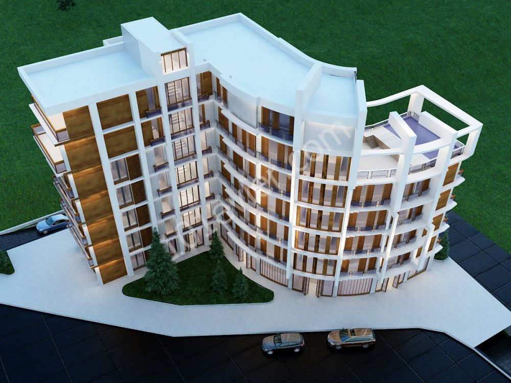 Girne Merkez de Türk Koçanlı Modern Tasarım Satılık Penthouselar