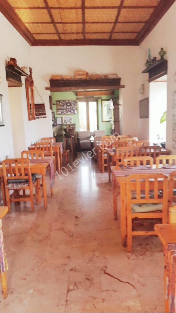 Turkish Titled Authentic Restaurant and House For Sale in Ozankoy, Kyrenia