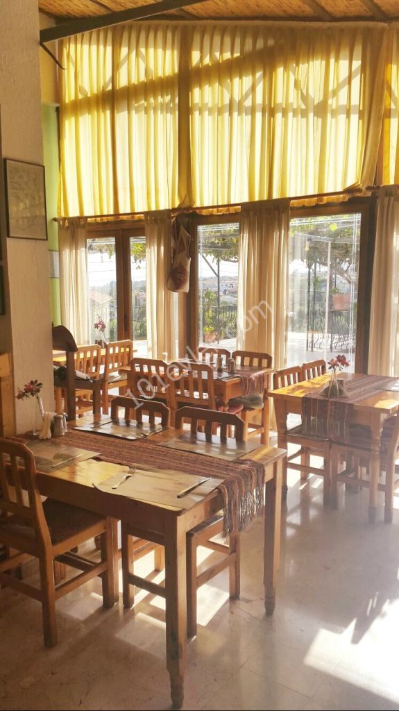 Turkish Titled Authentic Restaurant and House For Sale in Ozankoy, Kyrenia