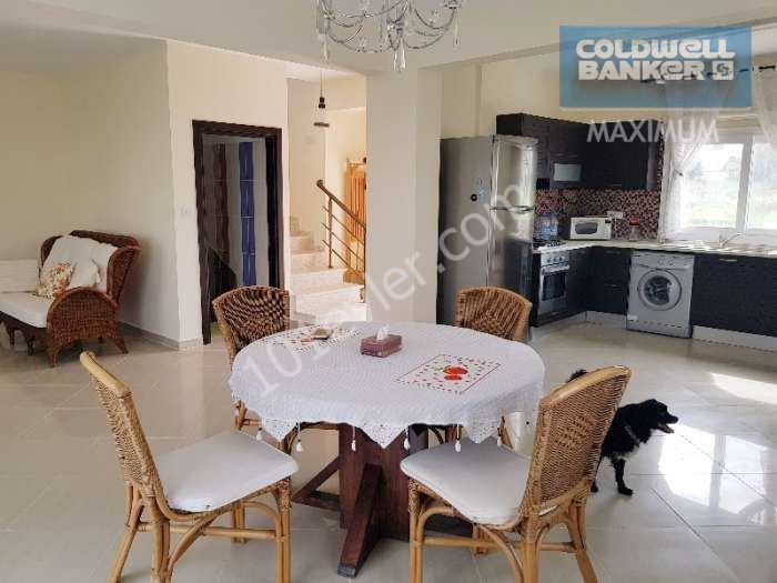 Girne Edremit'te Kiralık 3+1 Eşyalı Villa- RANA SHAIL 0533 869 9602