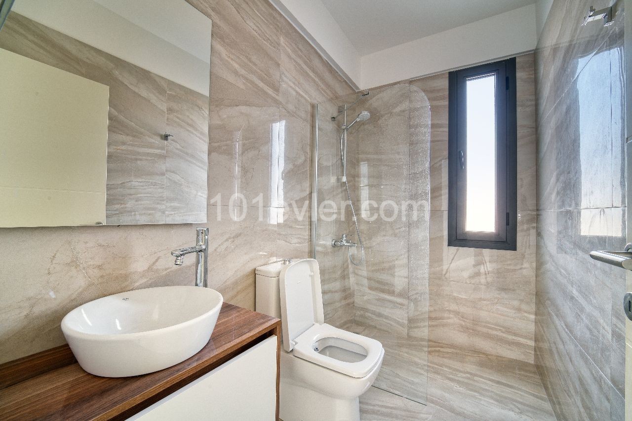 2 + 1 Apartments Made in Turkish for Sale On the Site with Modern Architecture in the Center of Kyrenia ** 