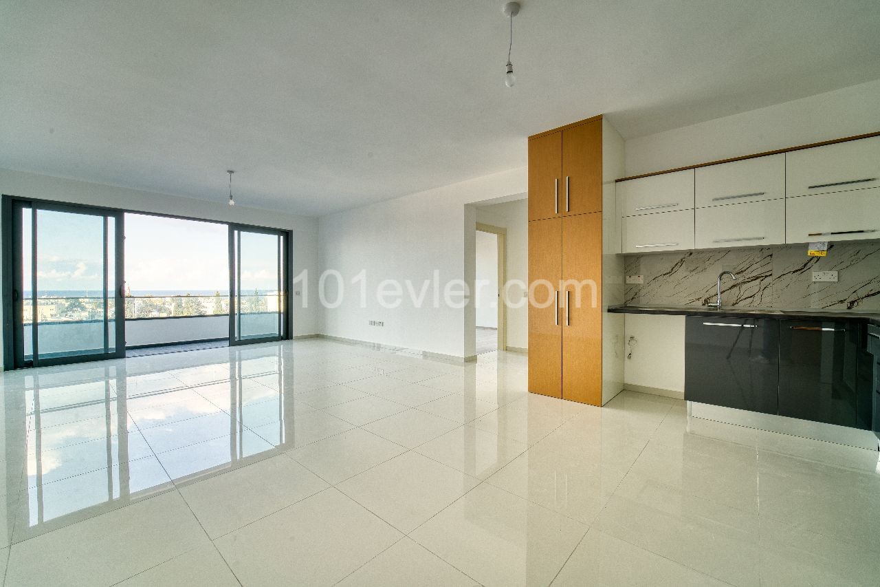 2 + 1 Apartments Made in Turkish for Sale On the Site with Modern Architecture in the Center of Kyrenia ** 