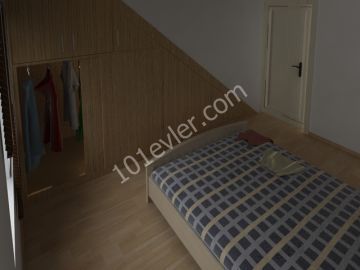 ÇATALKÖYDE 2+1 SATILIK LUX PENTHOUSE 10,000 STG.PEŞİN AYDA 750 STG.TAKSİTLE