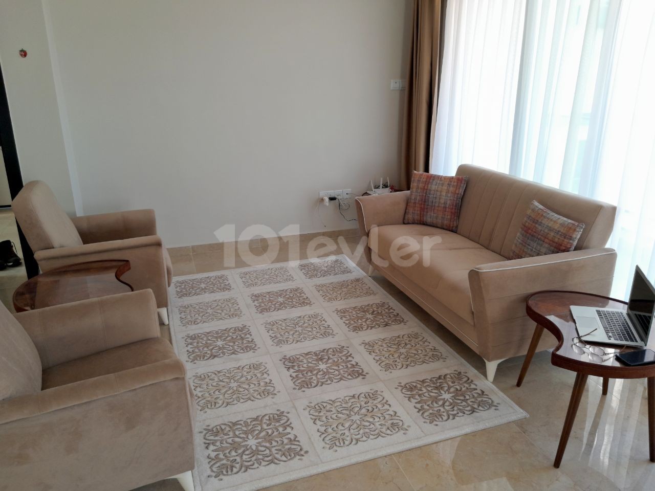 İSKELE – İSKELE MERKEZ -  DENİZ MANZARALI 2 + 1 DAİRE  *** £105.000 STG ***