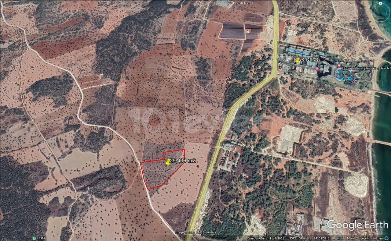 BAFRA – TOTALLY TOTAL 29,436 SQUARE METERS 168 PCS 3+1 FLAT PROJECT LAND ***£1.500.000***