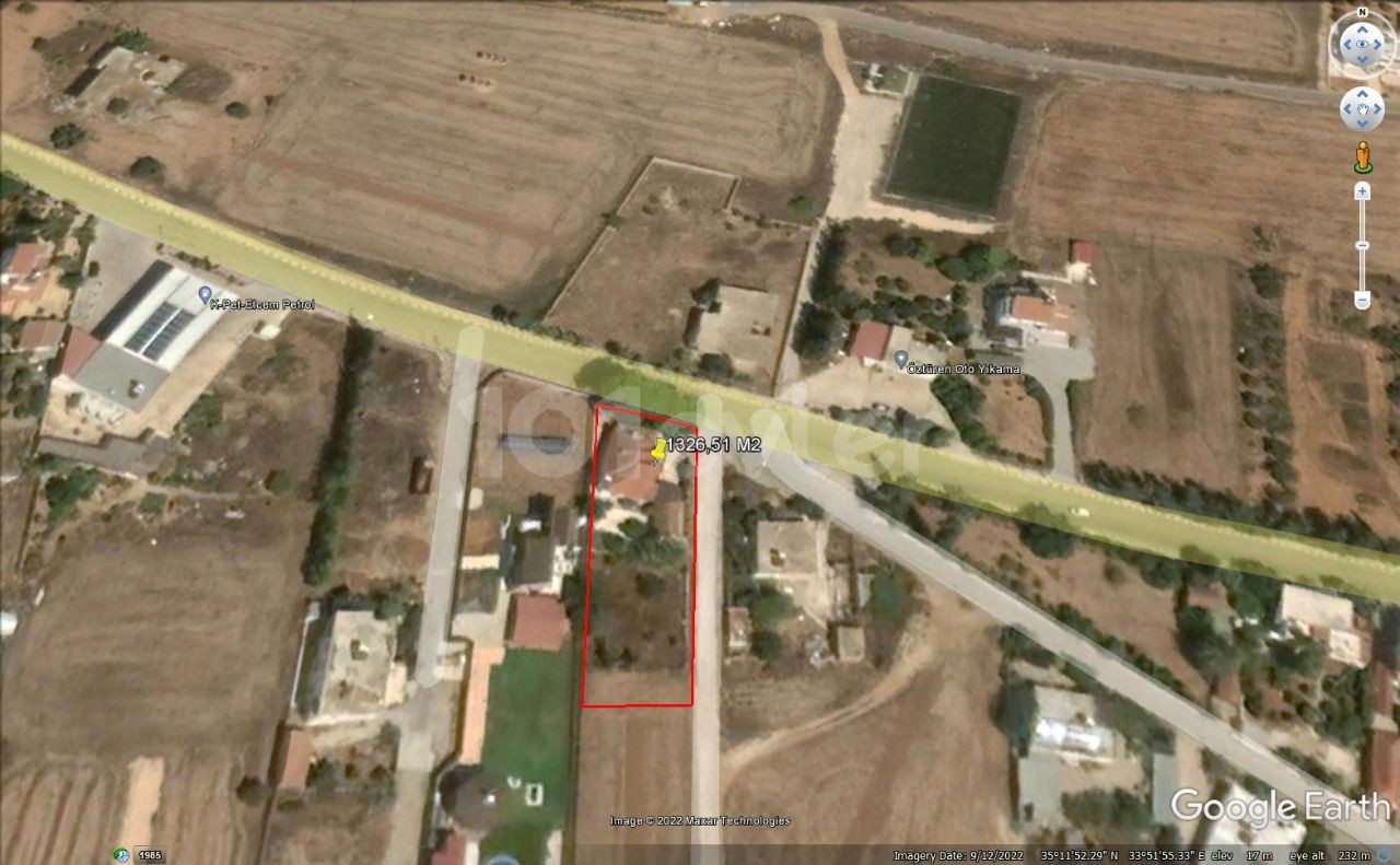 LAND FOR SALE IN YENI BOĞAZICI 1326 m2 ***£150.000***