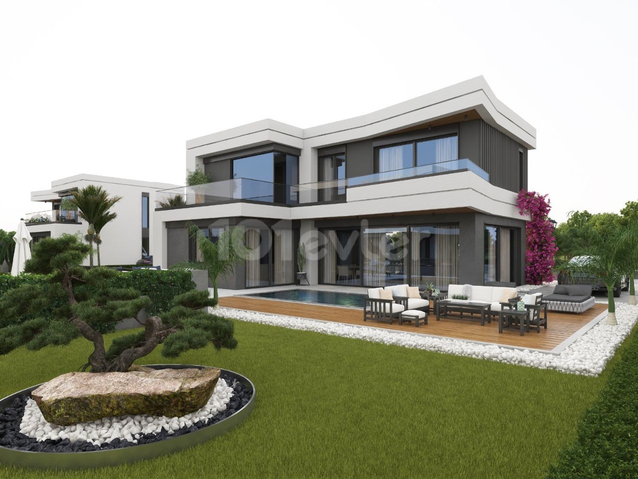 MUTLUYAKA - FAMAGUSTA - 3 BEDROOM VILLAS WITH OPTIONAL PRIVATE POOL ***WITH PRICES STARTING FROM 249.000 STG***