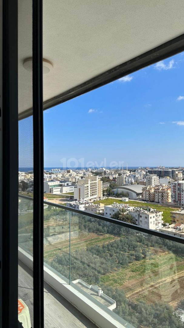 GAZİMAĞUSA - CENTER - Northernland - PREMIER - 3+1 FLAT با منظره دریا ***160.000 پوند***