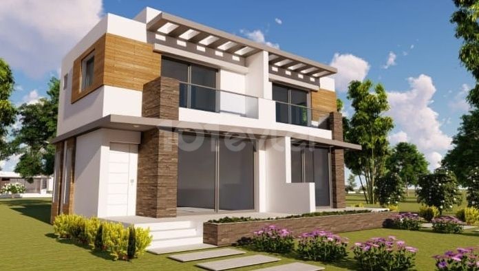 İSKELE – KUMYALI 2 Adet (2+1) 90 m2 Dublex Projeli Arsa  ***£65.000 STG ***  SATILIK ARSA