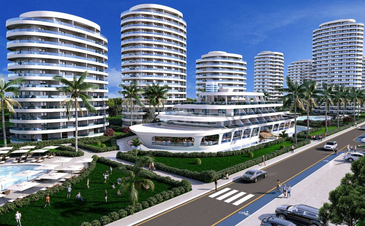 ISKELE – LONG BEACH OCEAN LIFE RESIDENCE *** £102.000’DEN BAŞLIYAN FİYATLARLA***