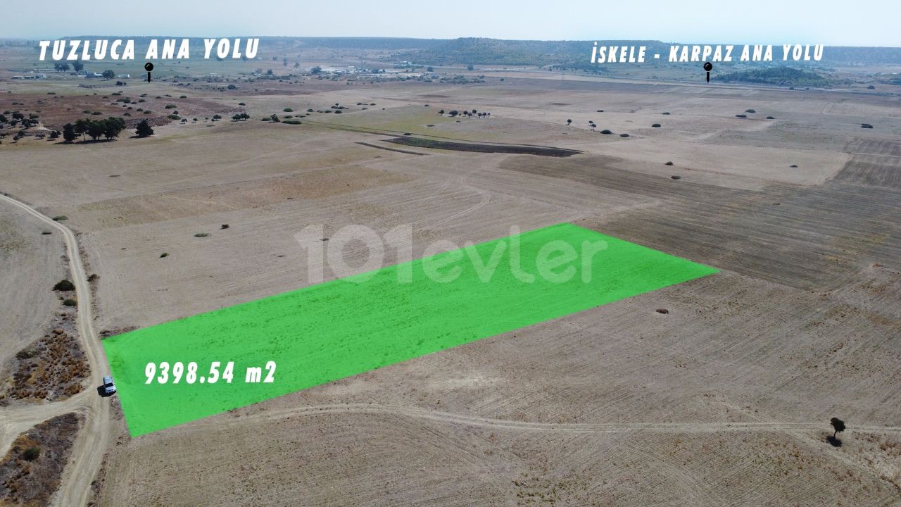 TUZLUCA    9398.54 SQUARE METER    ***£23.000 STG PER DONUM***   LAND FOR SALE