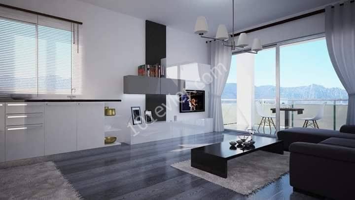 New Apartments Project For Sale in North Cyprus Kyrenia Karaoğlanoğlu