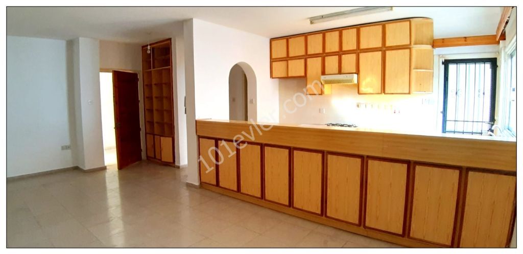 ONE DEPOSİT 3 bedroom unfurnished Apartment for rent in North Cyprus/ Kyrenia