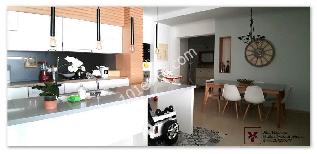 3 Bedroom Penthouse for Daily Rent in Iskele Long Beach