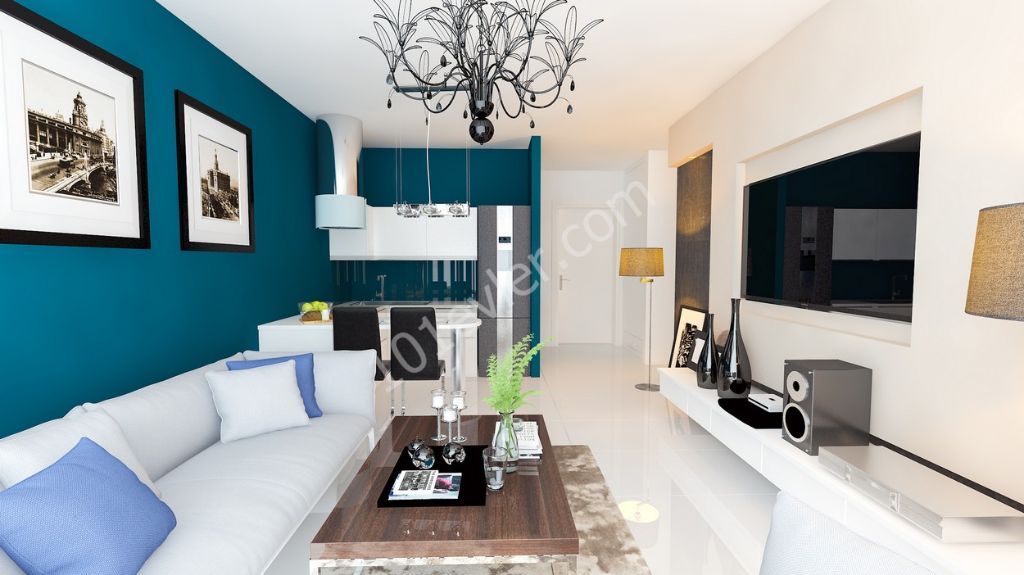 1+1 Apartment for sale in Kyrenia Center 