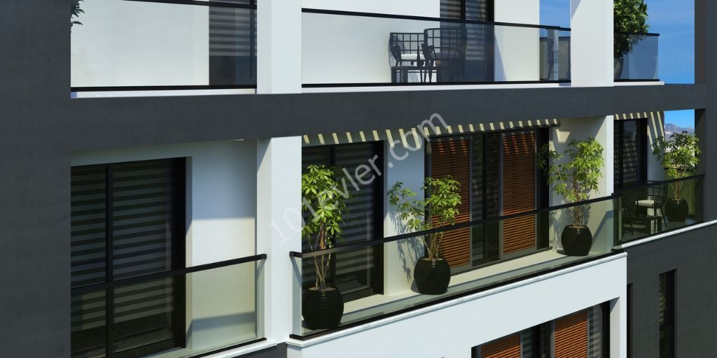 1+1 Apartments for sale in Yenisehir,  Nicosia