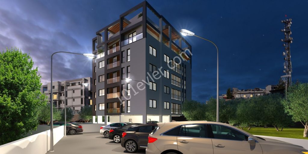 Lefkoşa'nın Tam Merkezi Yenişehir'de satılık 2+1 Penthouse