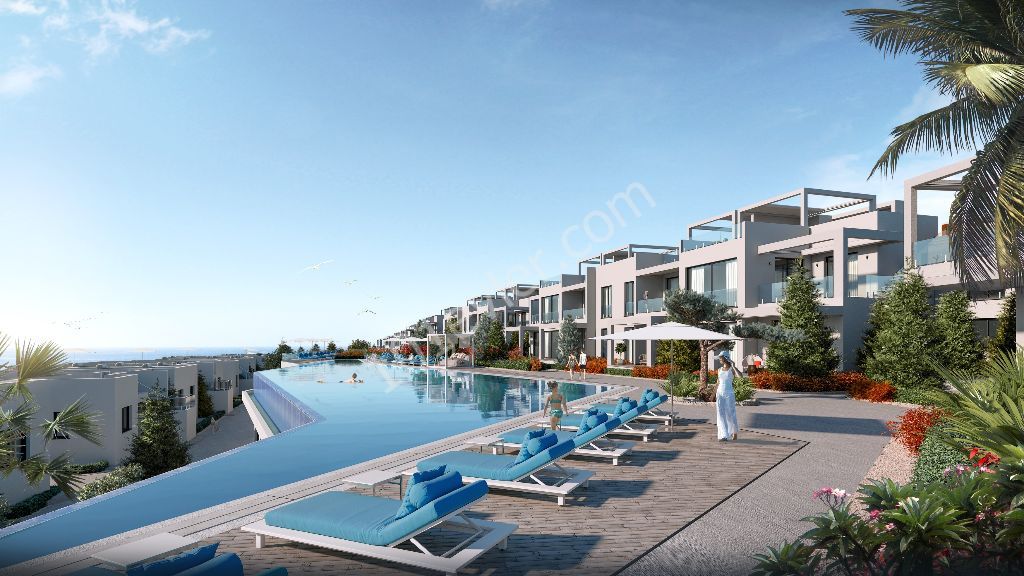 2 bedroom new apartment by the sea for sale in Kyrenia, Esentepe