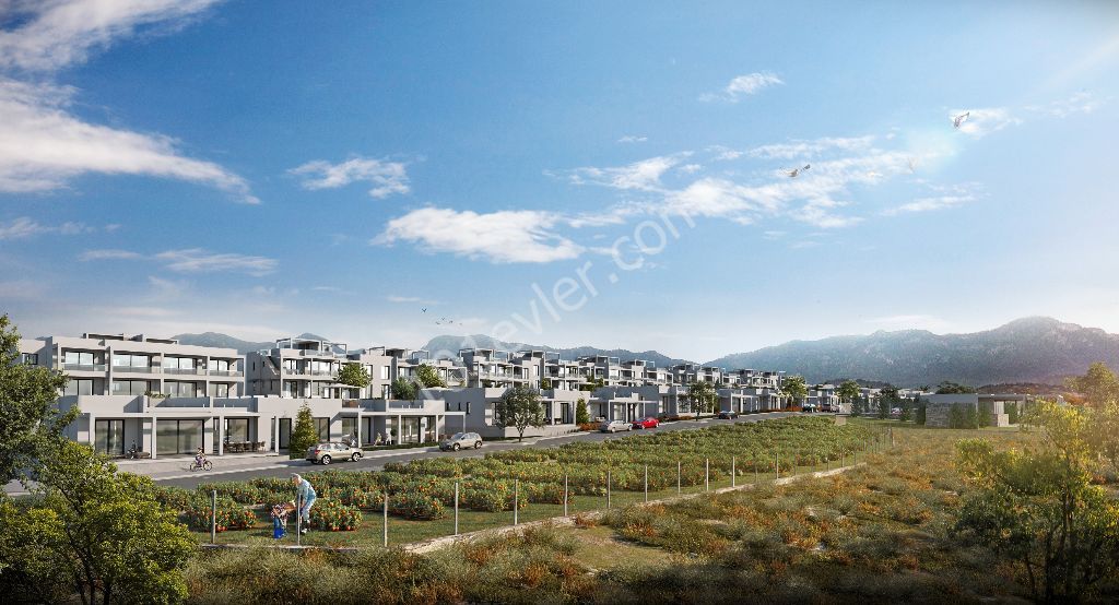 2 bedroom new apartment by the sea for sale in Kyrenia, Esentepe