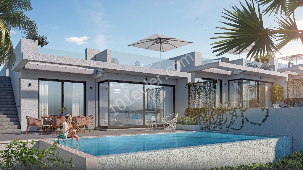 Neues penthouse am Meer zum Verkauf in Kyrenia Esentepede mit 3 Schlafzimmern ** 