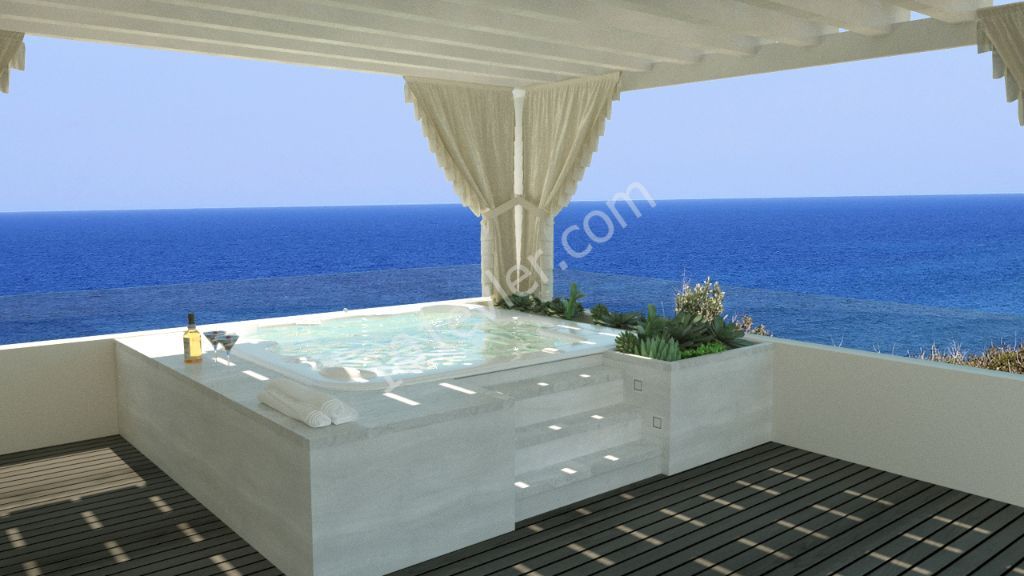 2 bedroom luxurious penthouse apartment for sale in Kyrenia, North Cyprus