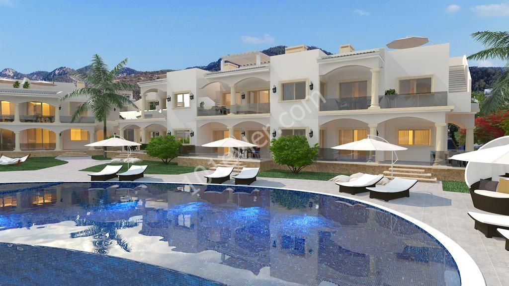 2 bedroom luxurious penthouse apartment for sale in Kyrenia, North Cyprus