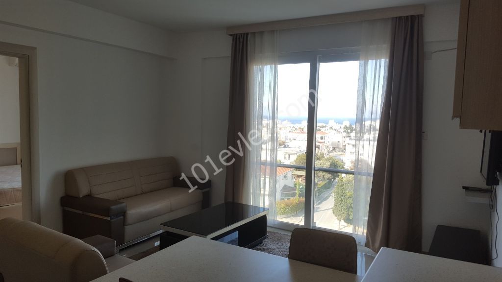 1+1 flats for rent of Kyrenia ,Aslanlı Villa area ;Price starting 2.100-2.500 tl