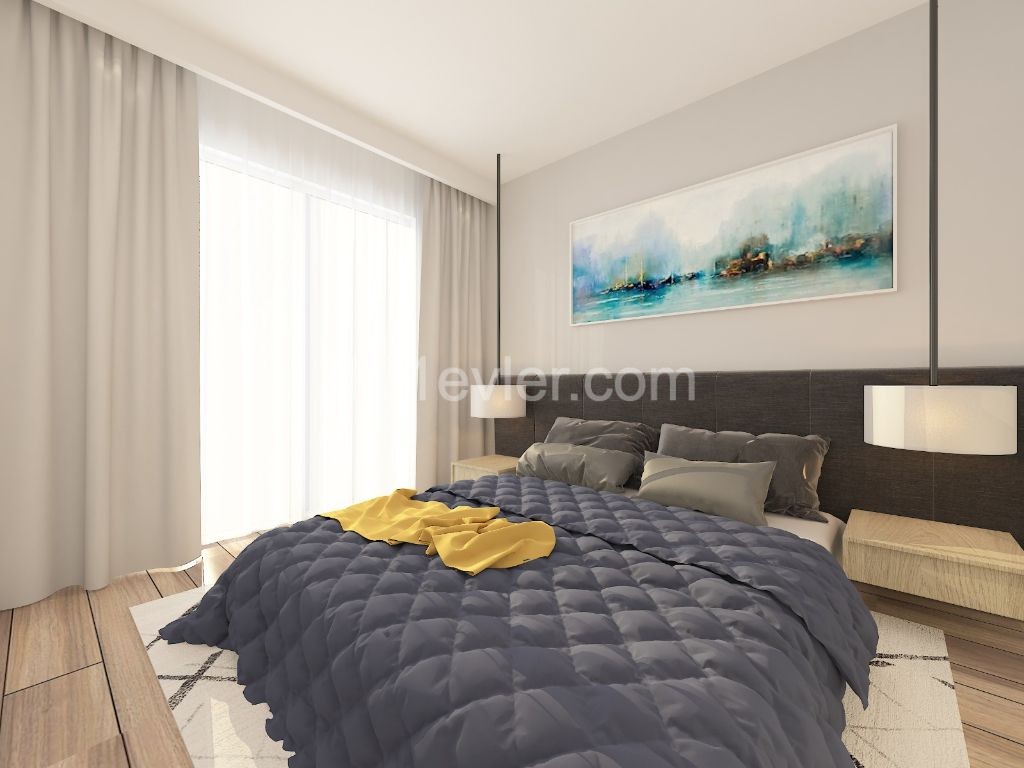 LLOGARA 3 + 1 APARTMENT MIT POOL AUF DEM GELÄNDE, ALSANCAK, KYRENIA ** 