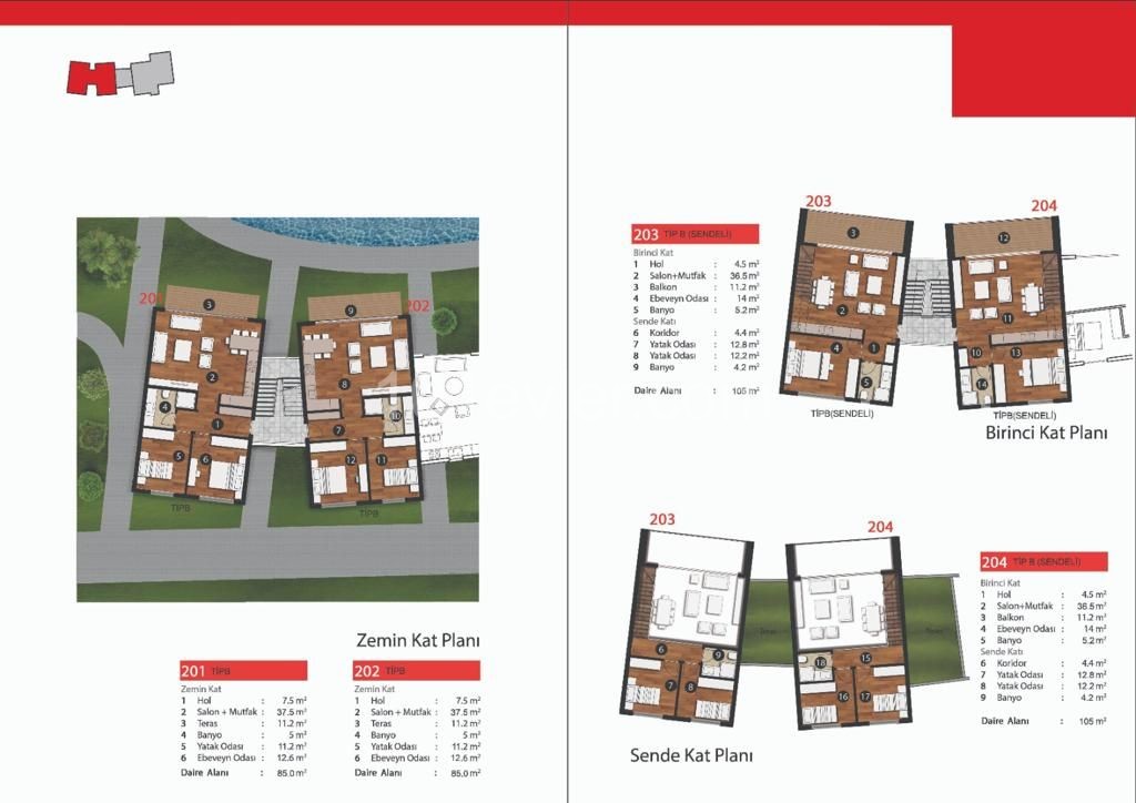 Alsancak'ta satılık 3+1 Duplex Daire