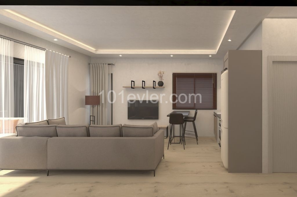 1+1 LUXURY APARTMENT FOR SALE İN KYRENİA,KARAOĞLANOĞLU