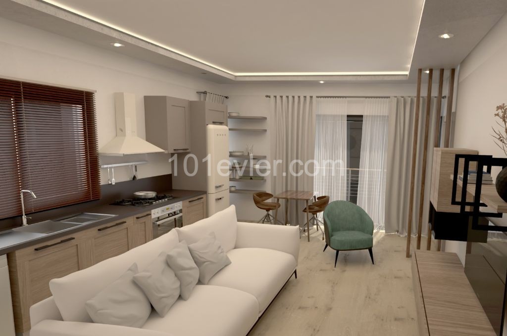 1+1 LUXURY APARTMENT FOR SALE İN KYRENİA,KARAOĞLANOĞLU