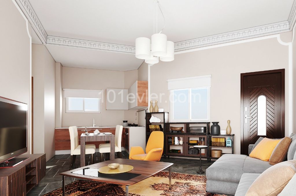 1+1 APARTMENT FOR SALE İN KYRENİA/ALSANCAK