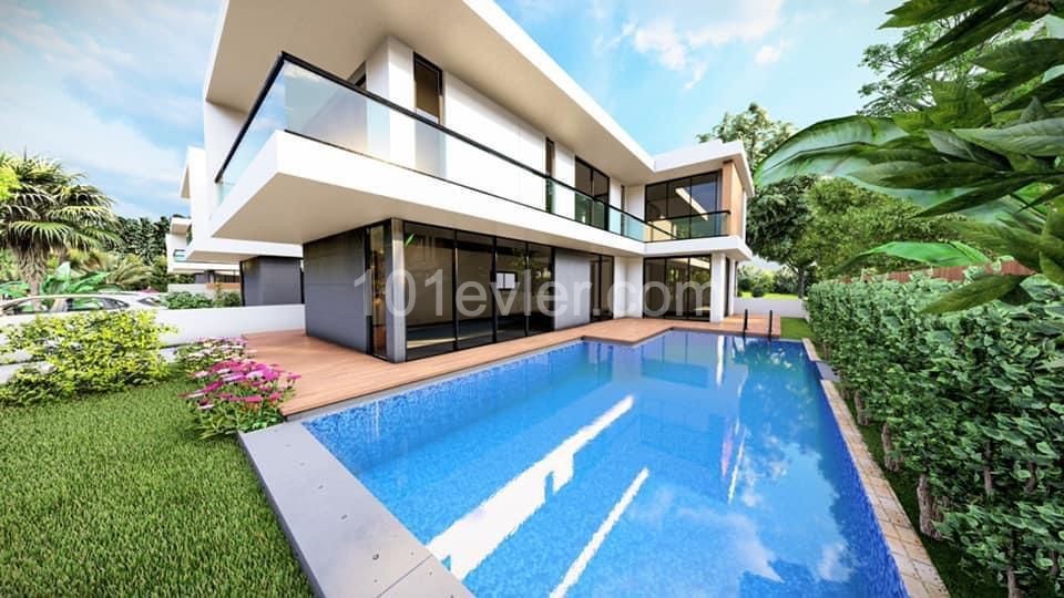 3 + 1 Semi Detached Villa zum Verkauf in iskele, Bogazici ** 