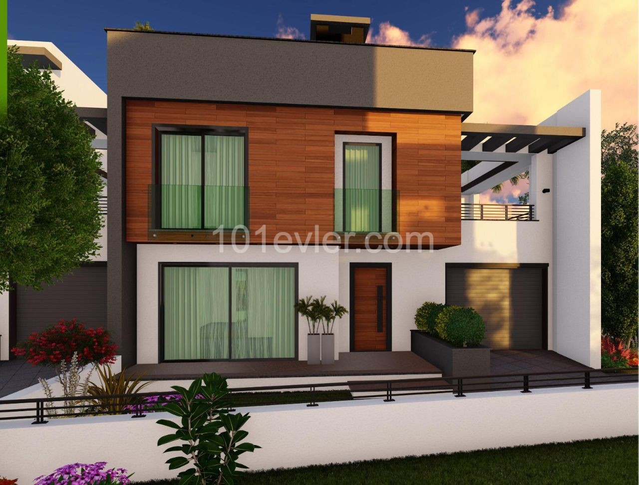 Brand new 3+1 TWIN villa for sale in Ozankoy 