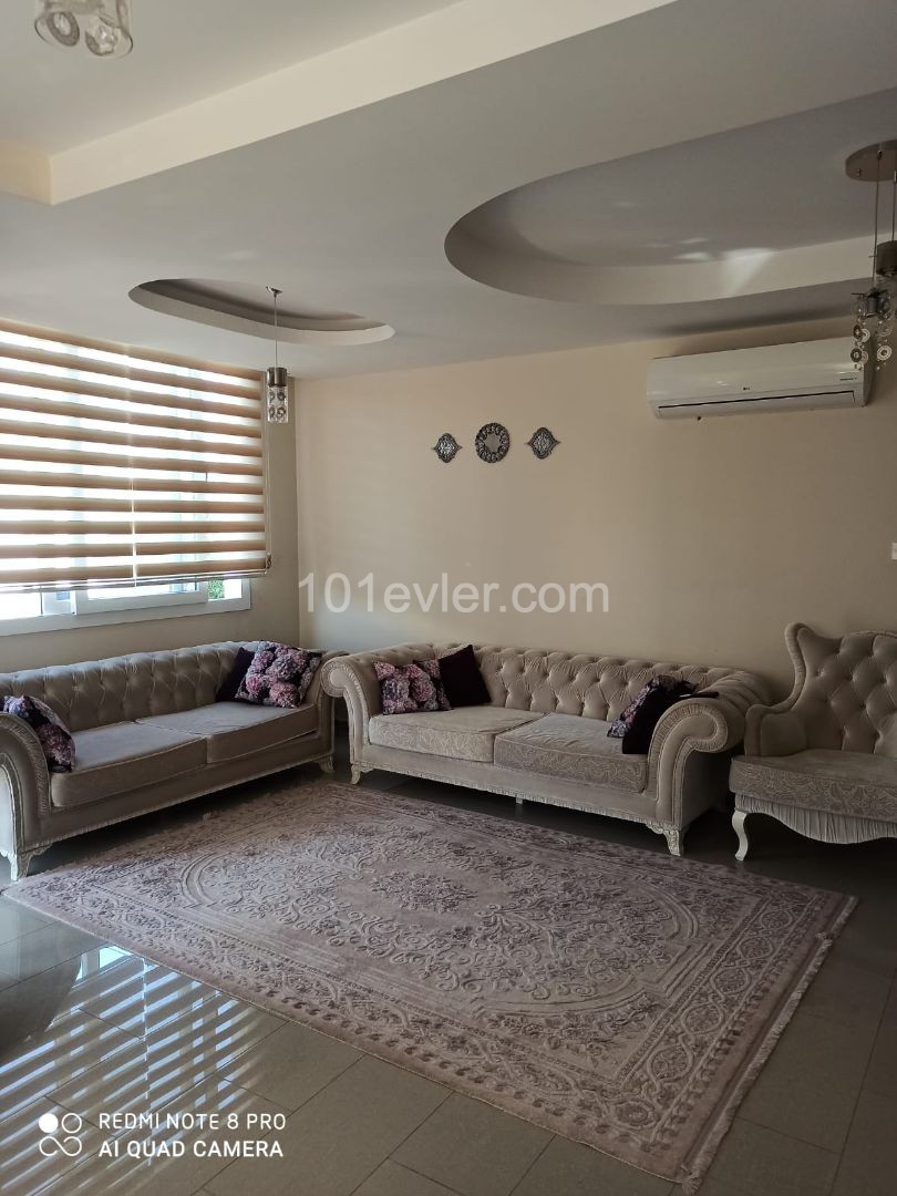 Magnificent spacious 2+1 apartment  in the center of Kyrenia.  FULLY FURNISHED