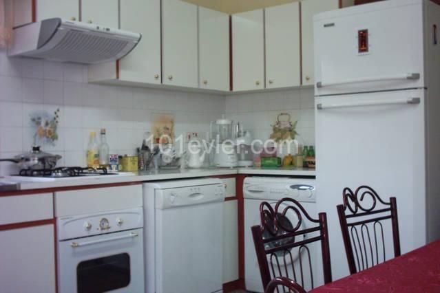 3+1 villa for rent in Karaoğlanoğlu with garden